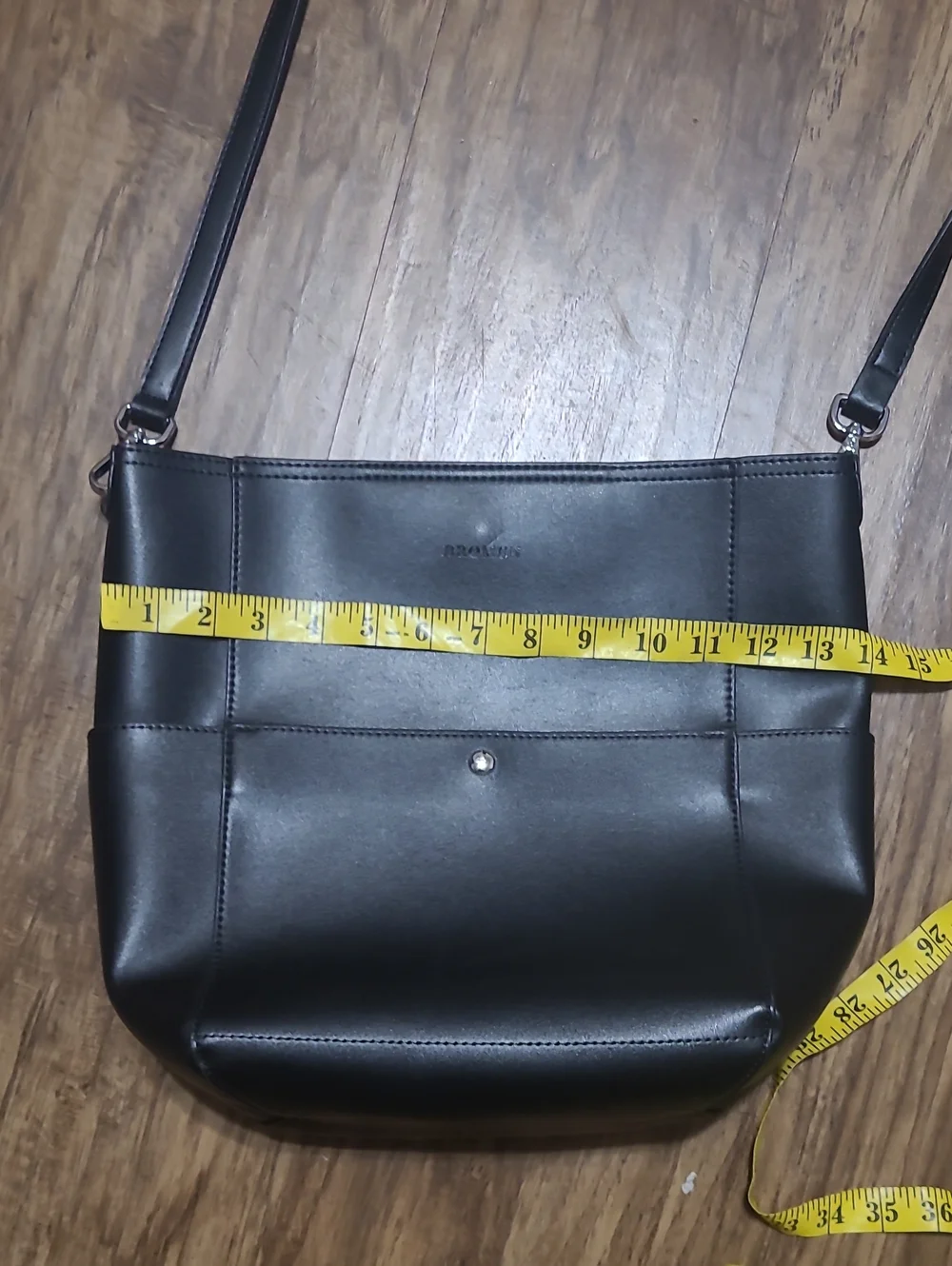 Bromen Hobo Black Bag